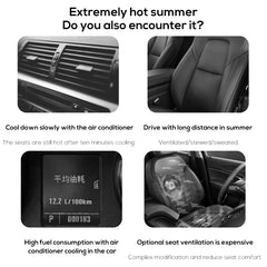 Car Headrest Fan